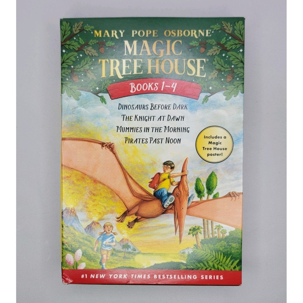 Magic Tree House Books 1–4 Box Set Mary Pope Osborne Paperback